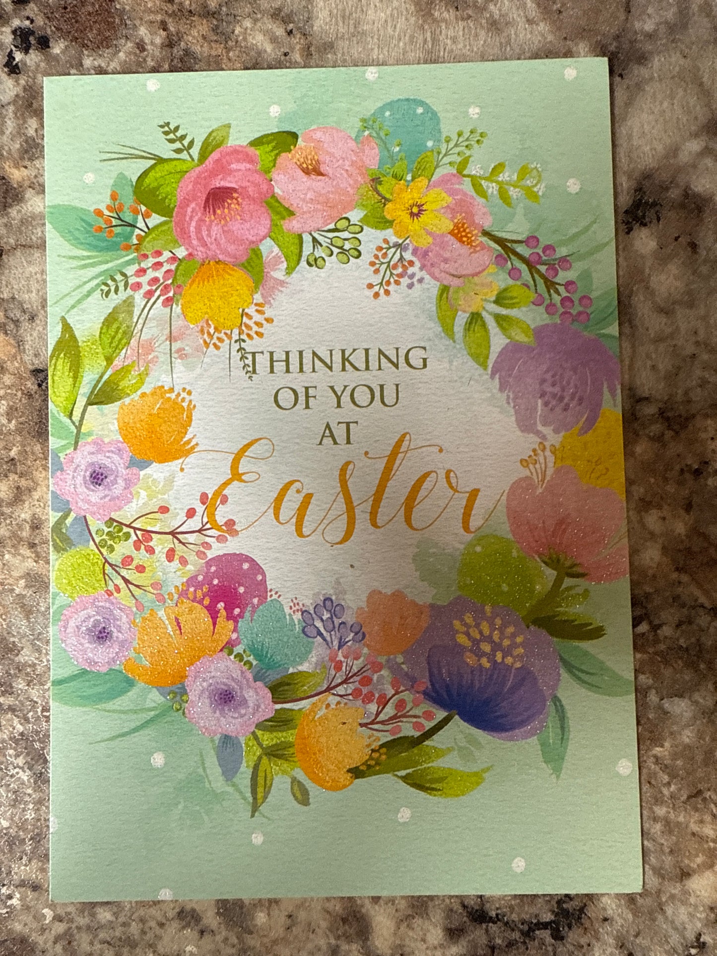 Thinking of you Easter card