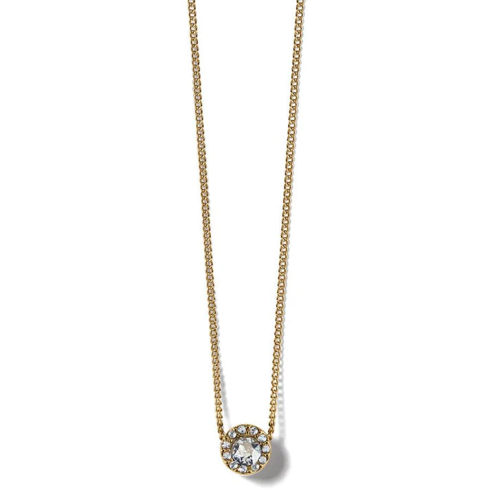 ILLUMINA MINI GOLD SLTRE NECKLACE