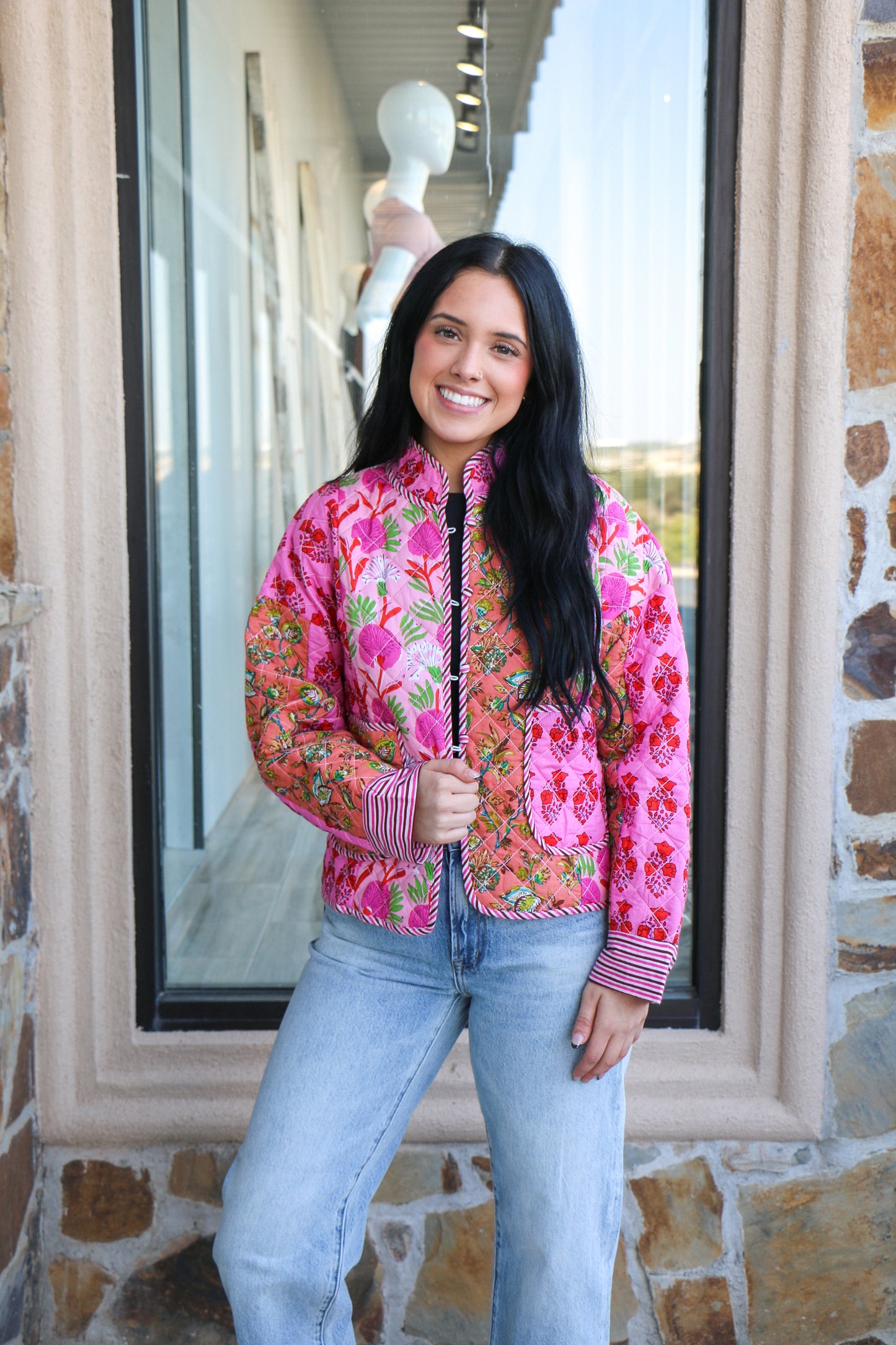 Patchwork Quilted Jacket