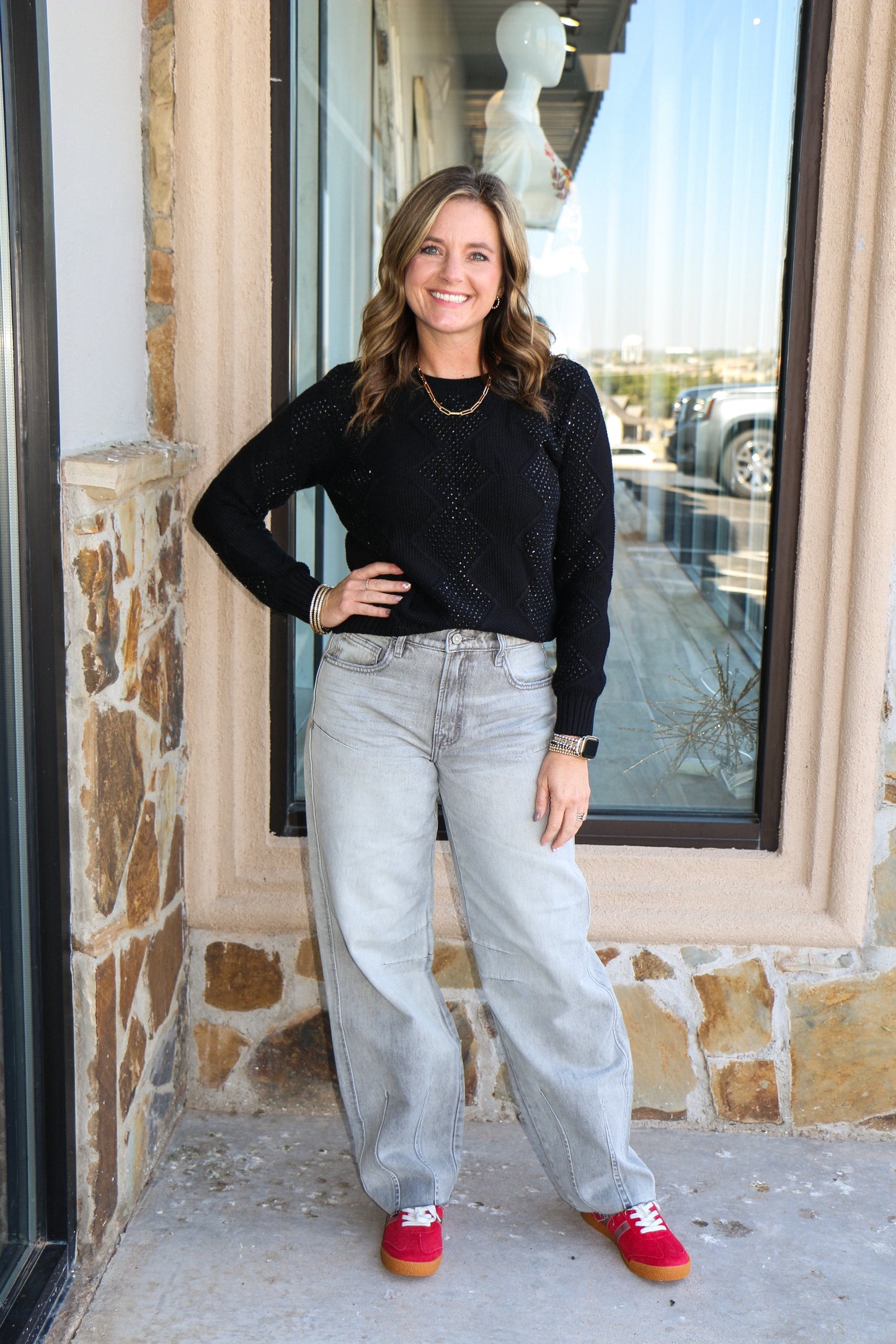 BAGGY GREY JEANS
