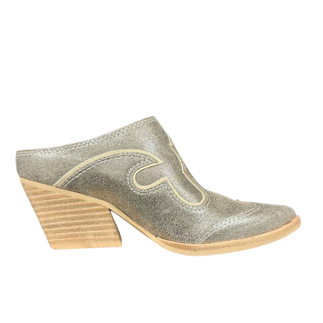 LARS SILVER SUEDE BOOT