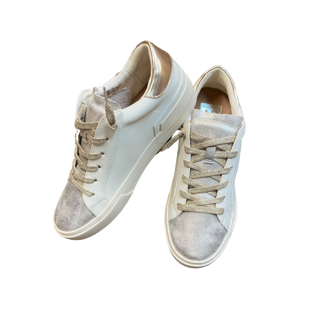 dolce vita dusty gold tennis shoes