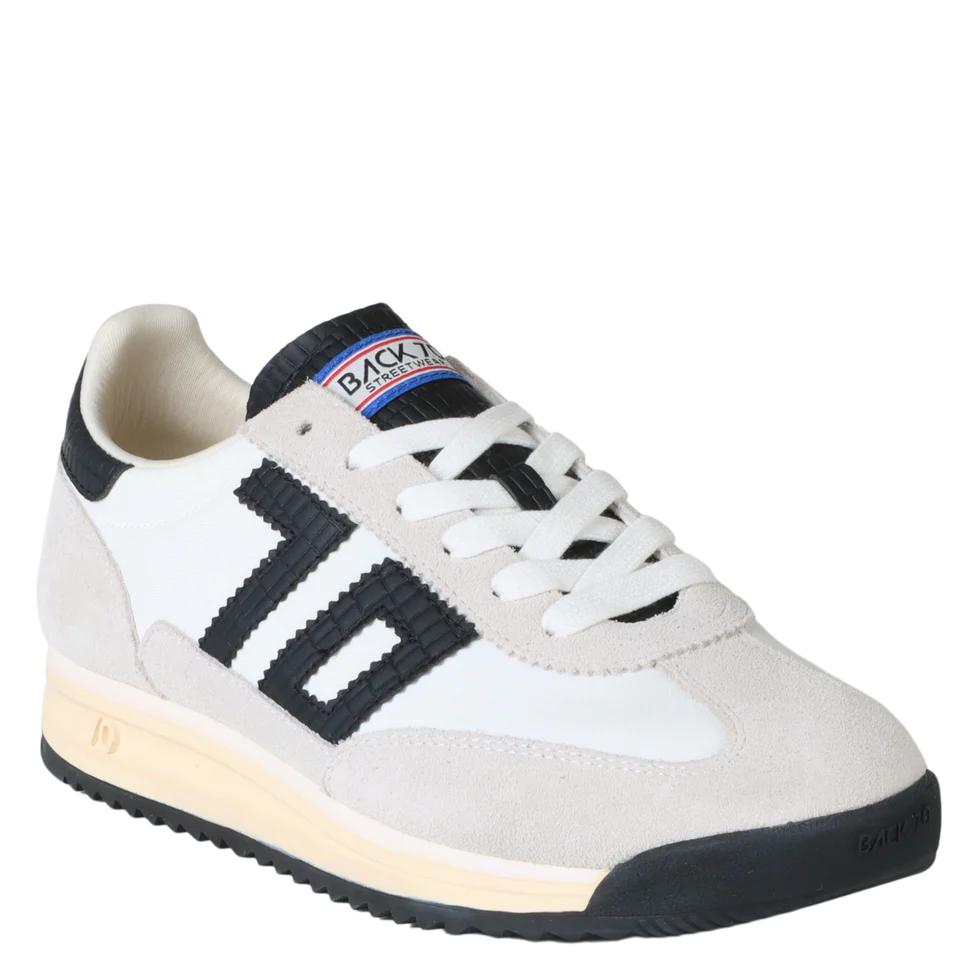 BACK 70 BARKLEY JOGGER SNEAKERS IN WHITE BLACK