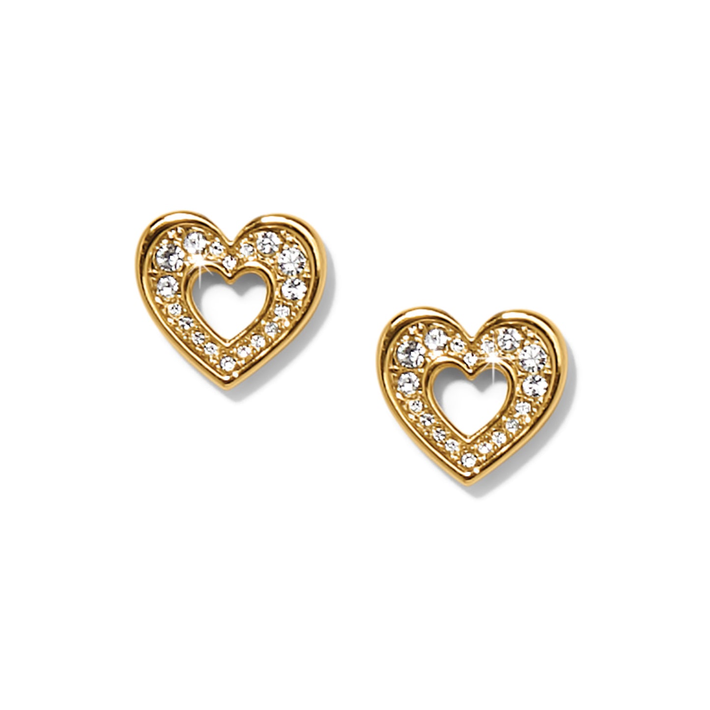 Enchanting Heart Gold Post