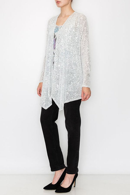 Sequin Cardigan