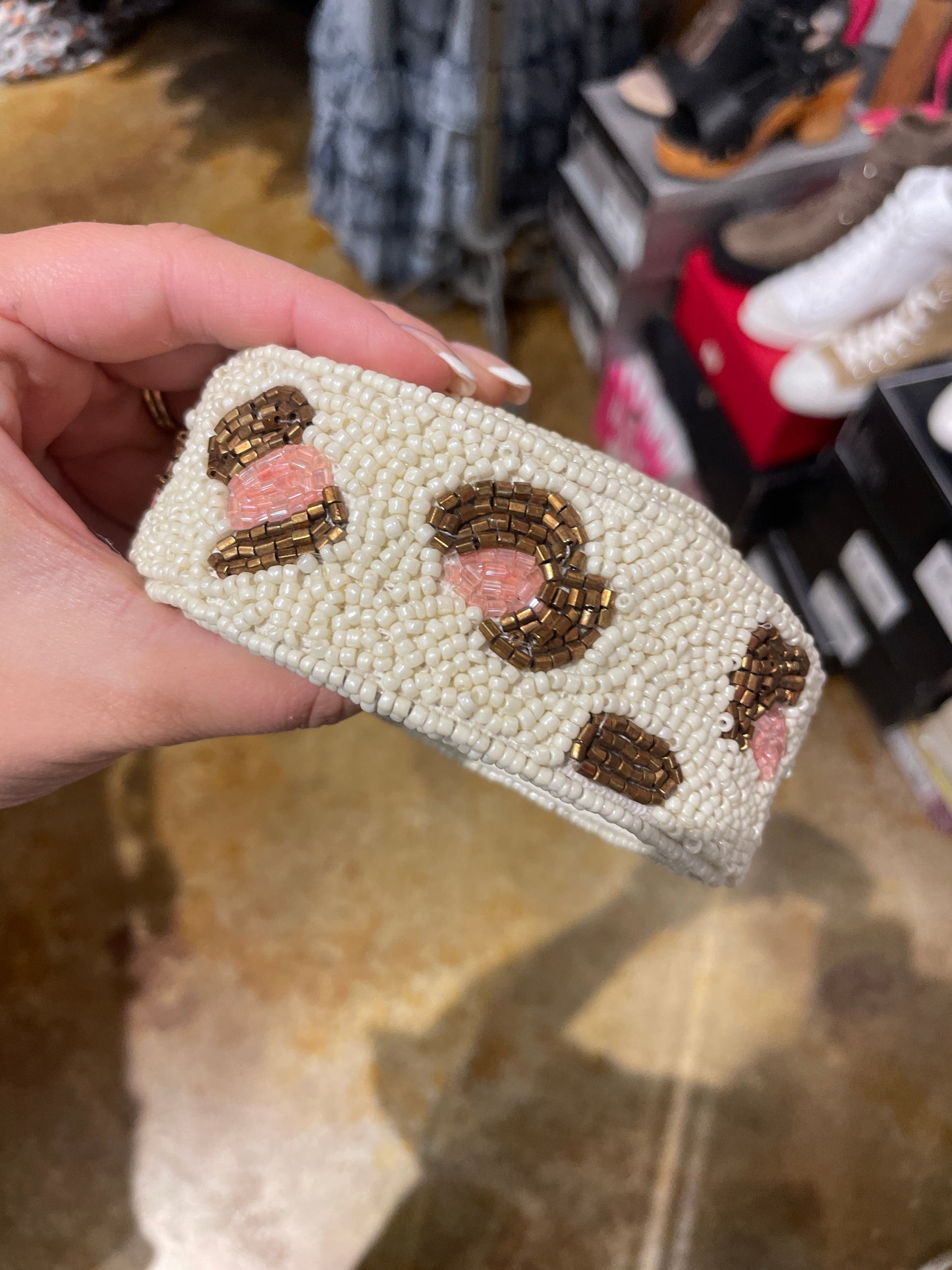STRAP FULLY BEADED