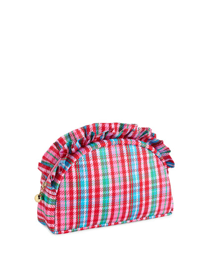 Ruffle Zip Pouch