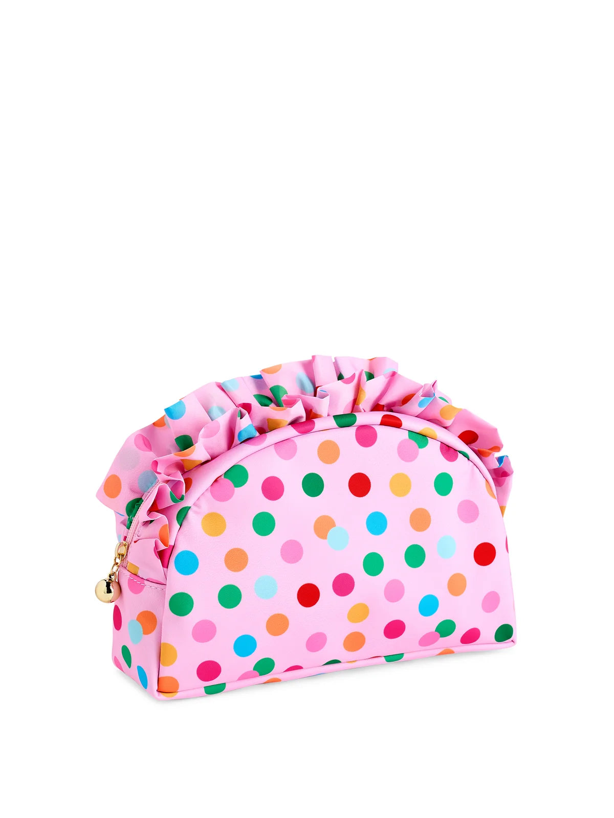 Ruffle Zip Pouch