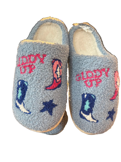 Printed slippers