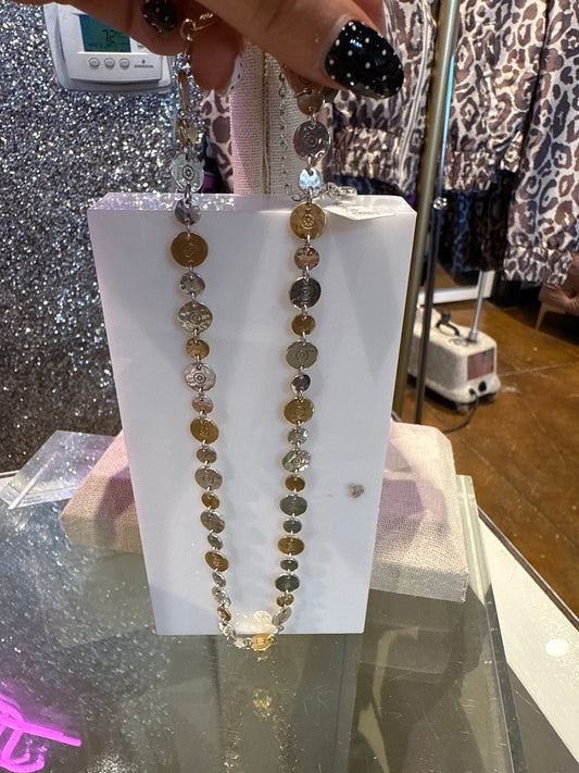 Palm Canyon Two Tone Necklace