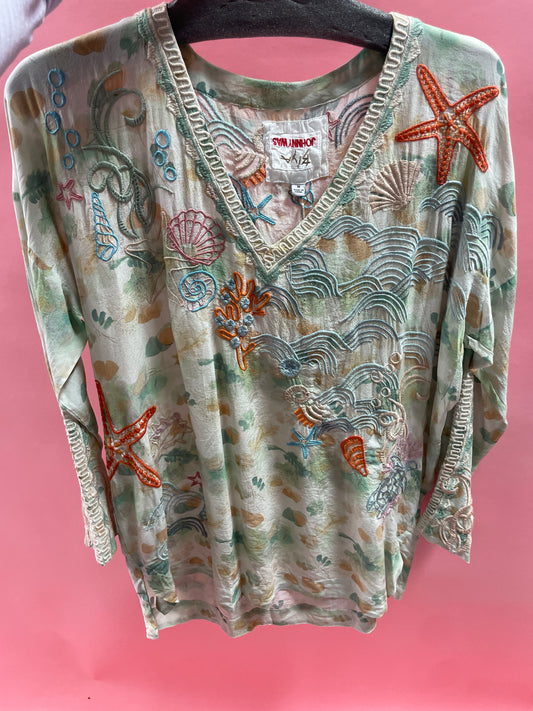 johnny was myrtle blouse