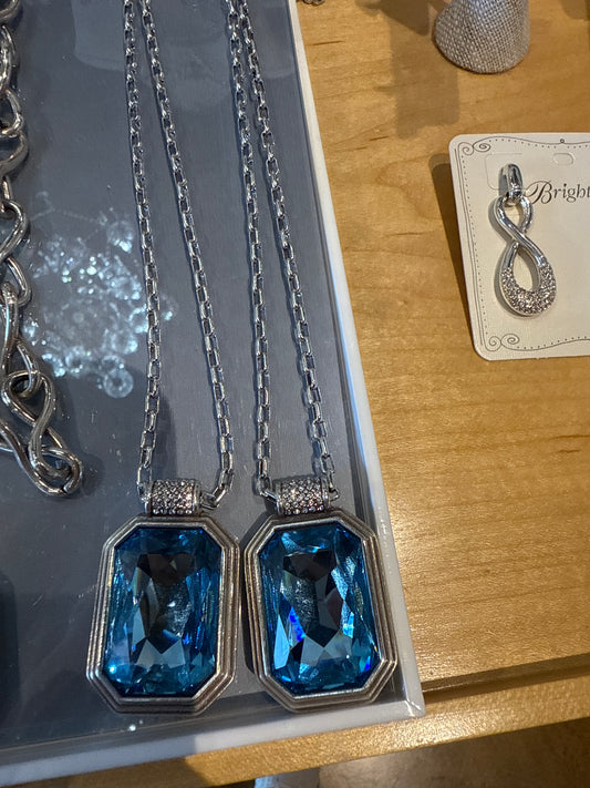 meridian 67 auqa necklace