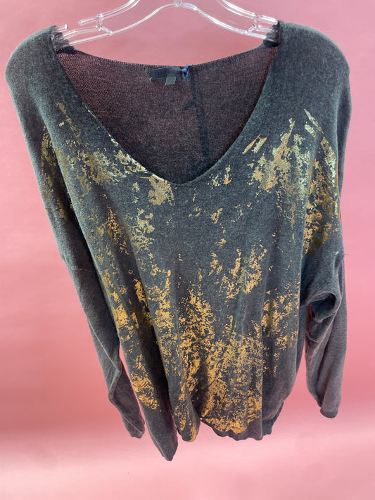Gold Flake Sweater