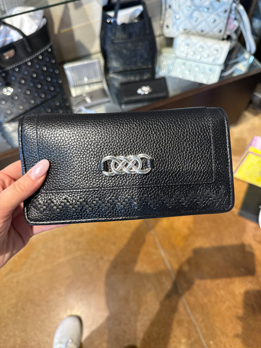 Black interlock rockmore wallet