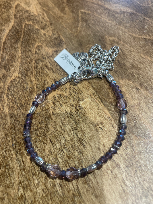 purple bracelet