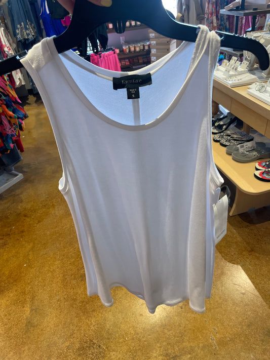 WHITE TANK TOP