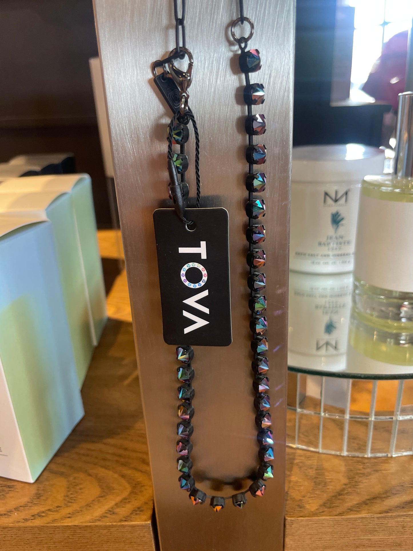 SARINA NECKLACE IN SMUTT VOLCANO