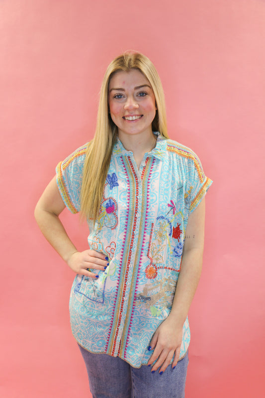 Doinne Button Down Blouse