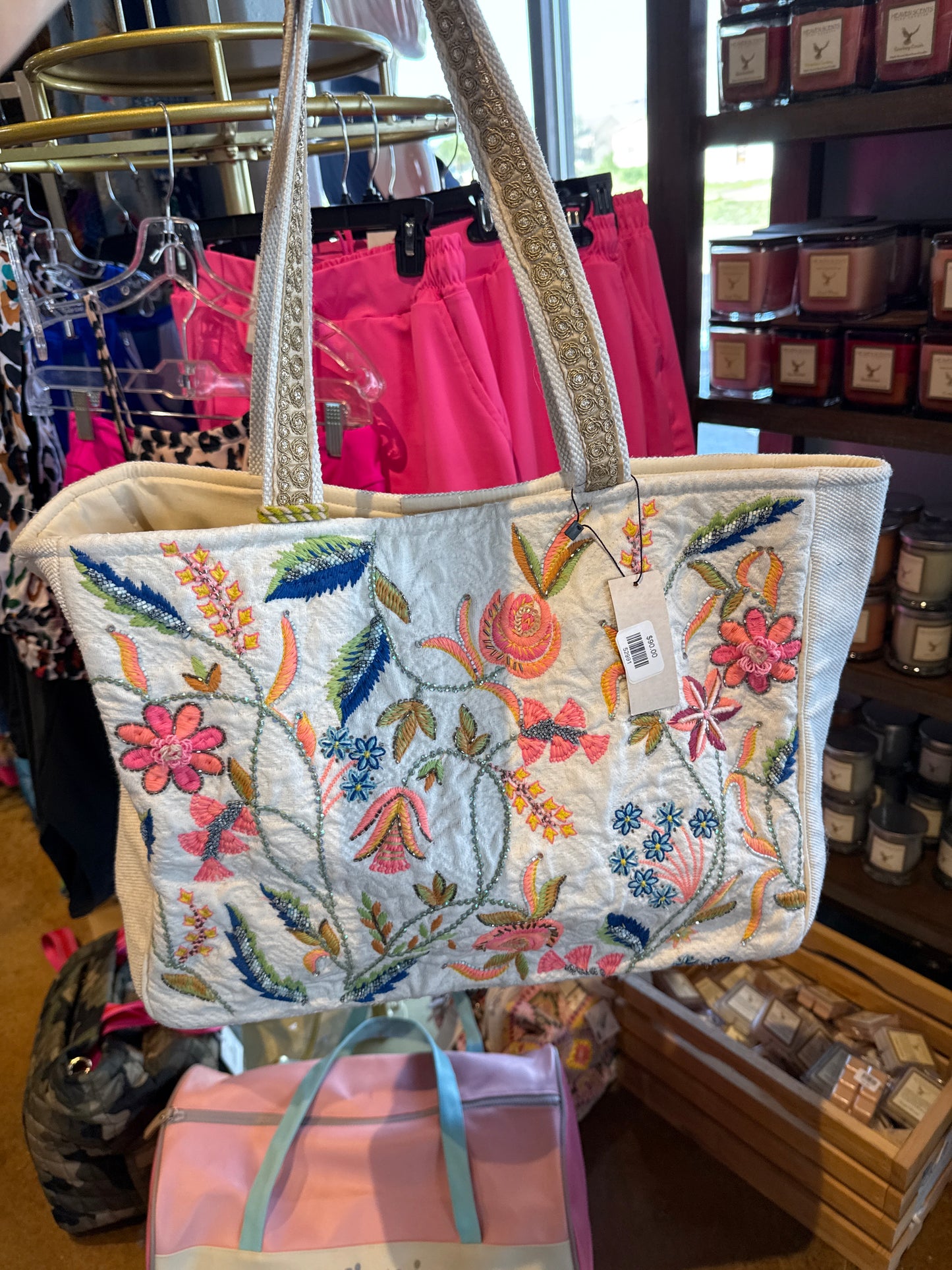 embroidery bag