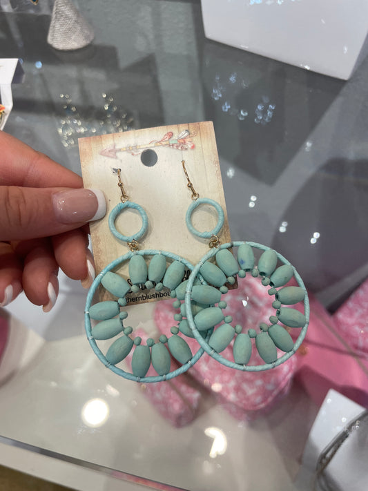 turquoise earrings