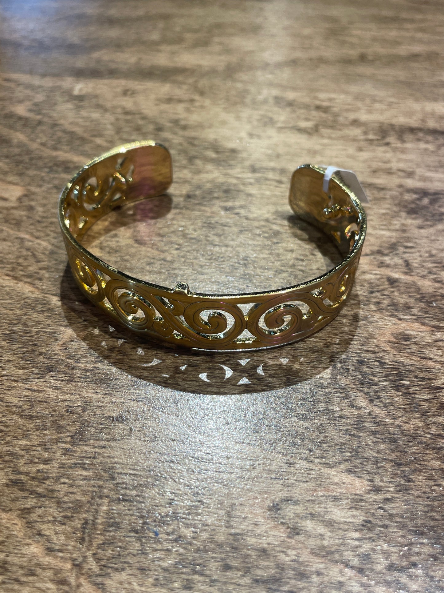 small gold cuff