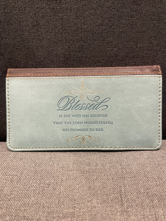 BLESSED CHECKBOOK WALLET