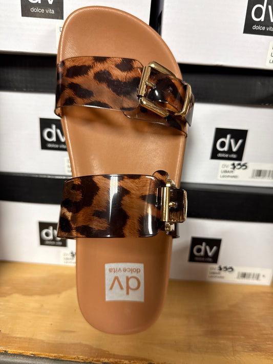 LEOPARD CLEAR SANDAL