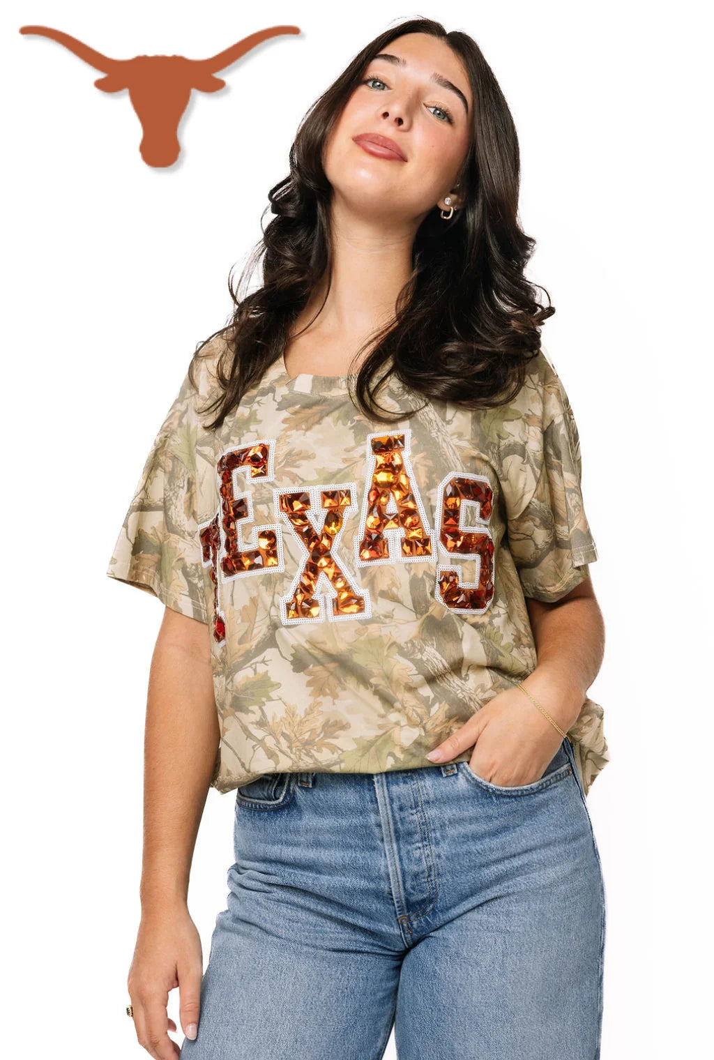 Licensed Texas Camo Tee