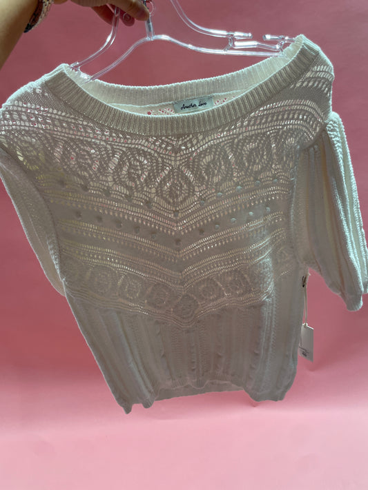 FAYE WHITE SWEATER
