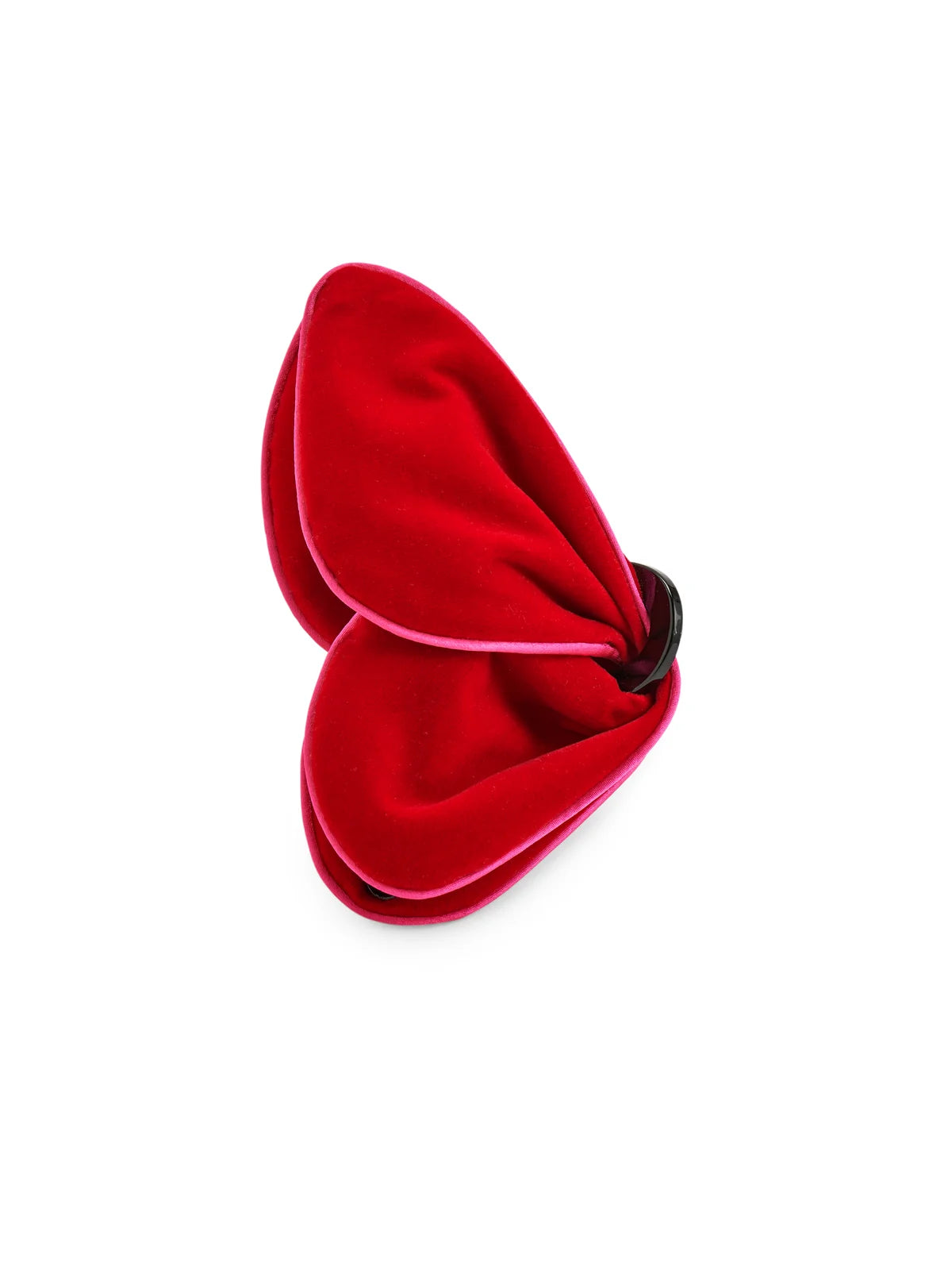 Velvet claw clips