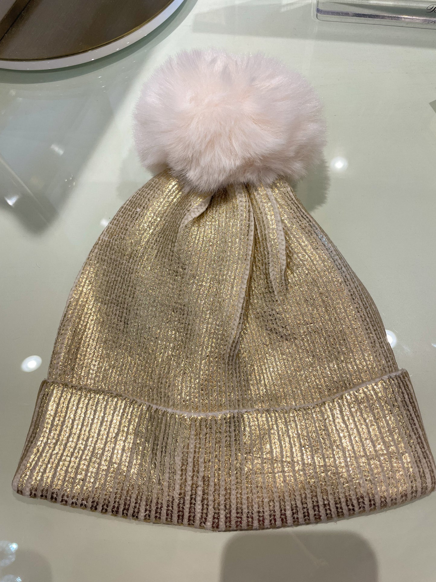 Metallic beanies