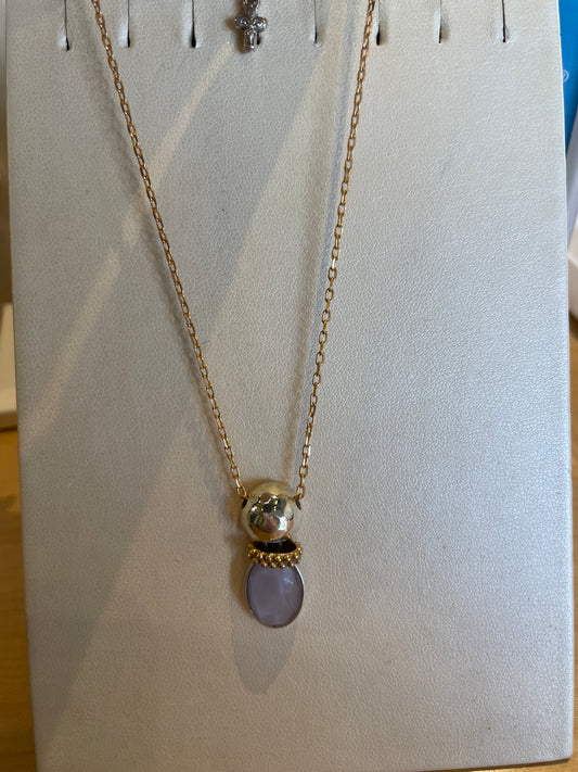 VENUS 2TN LILAC NECKLASE