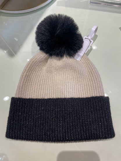 Two color beanie