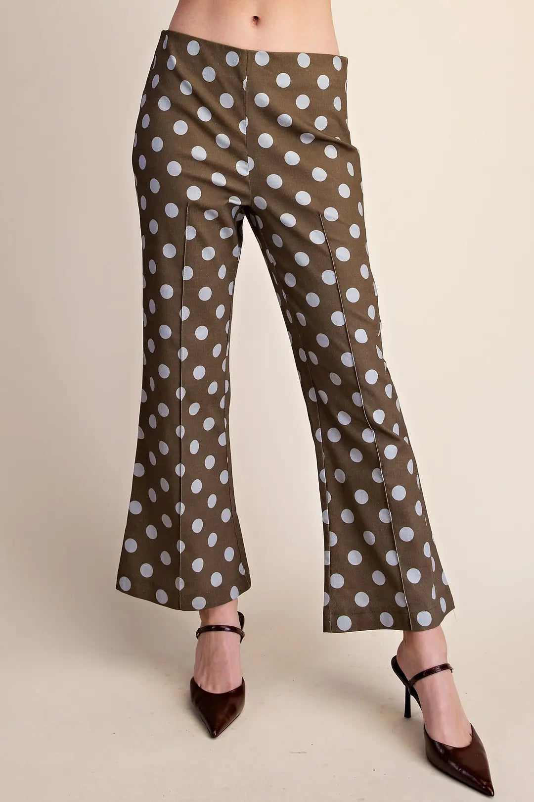 Polka Dot Stretch pant