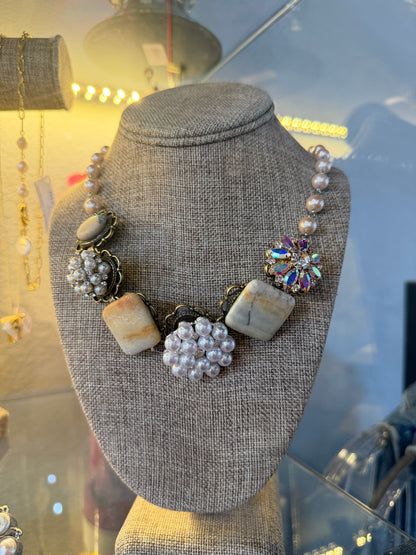 Vintage Gem Necklace