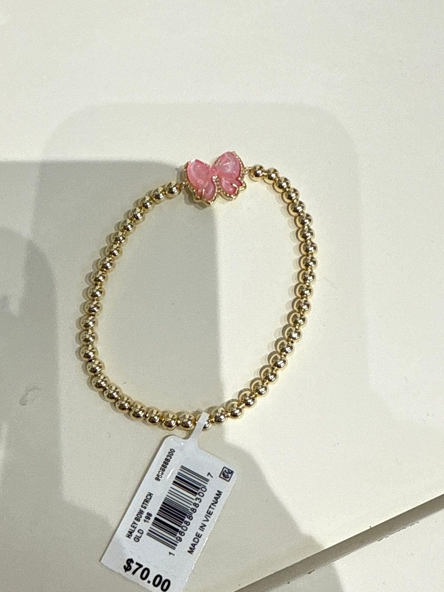 Haley bow stretch bracelet