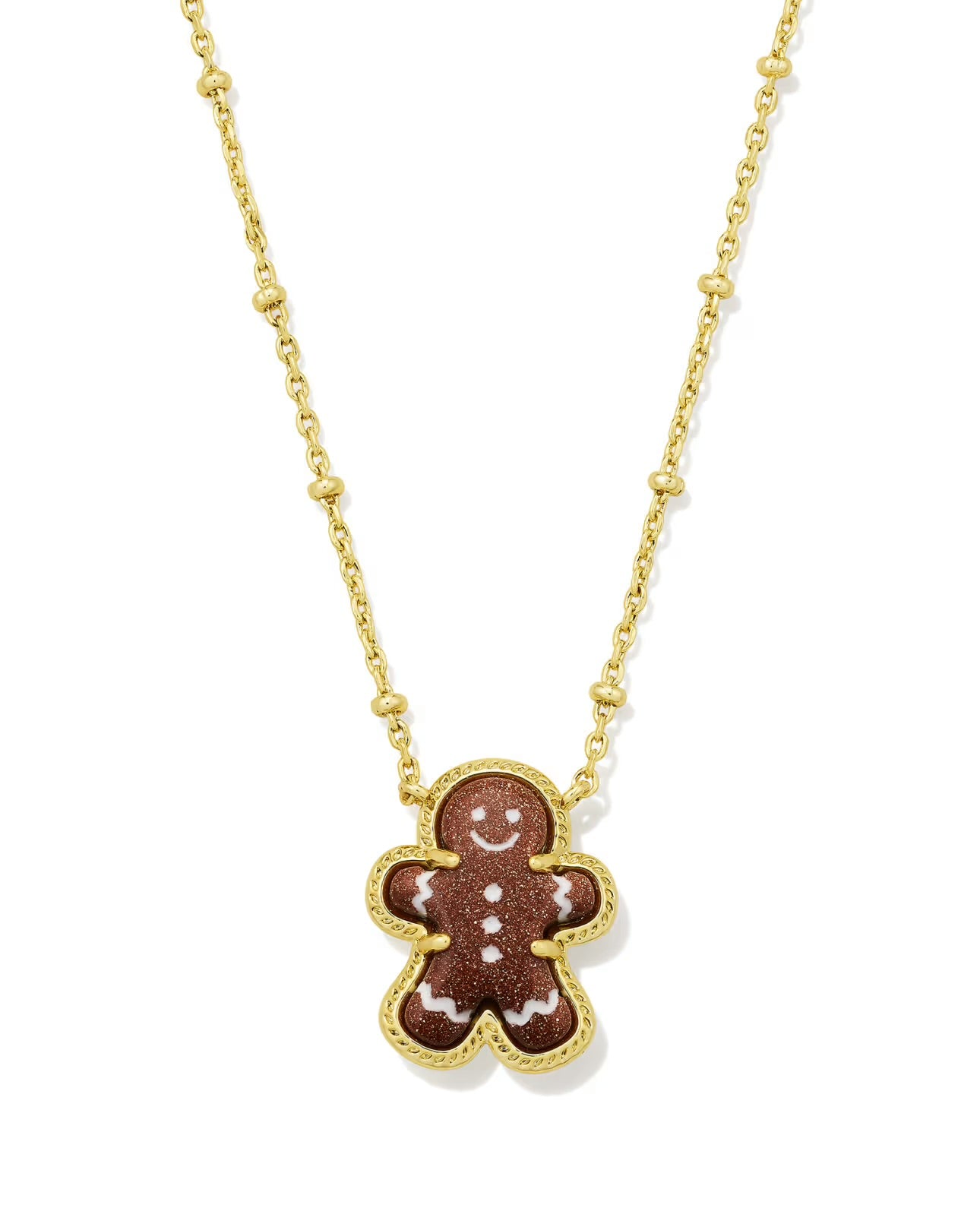 gingerbread necklace