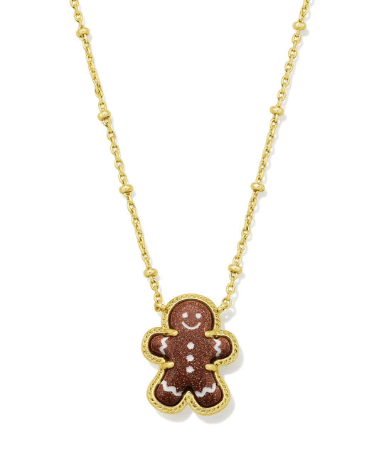 gingerbread necklace