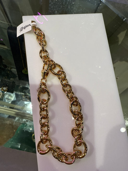 Luxe Link Charm Bracelet Gold