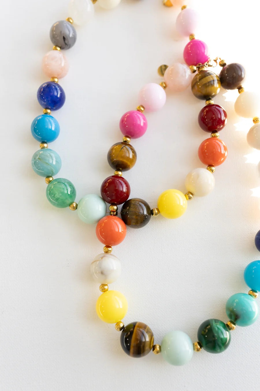 Gumball statement necklace