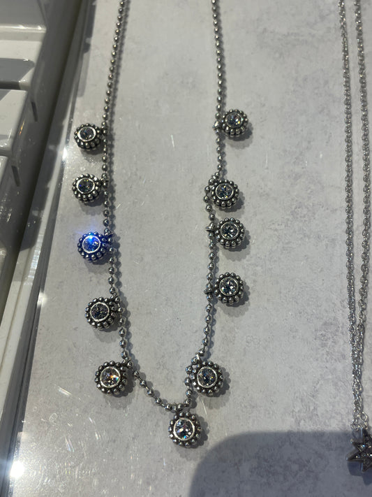 Twinkle Drops Crystal Nck