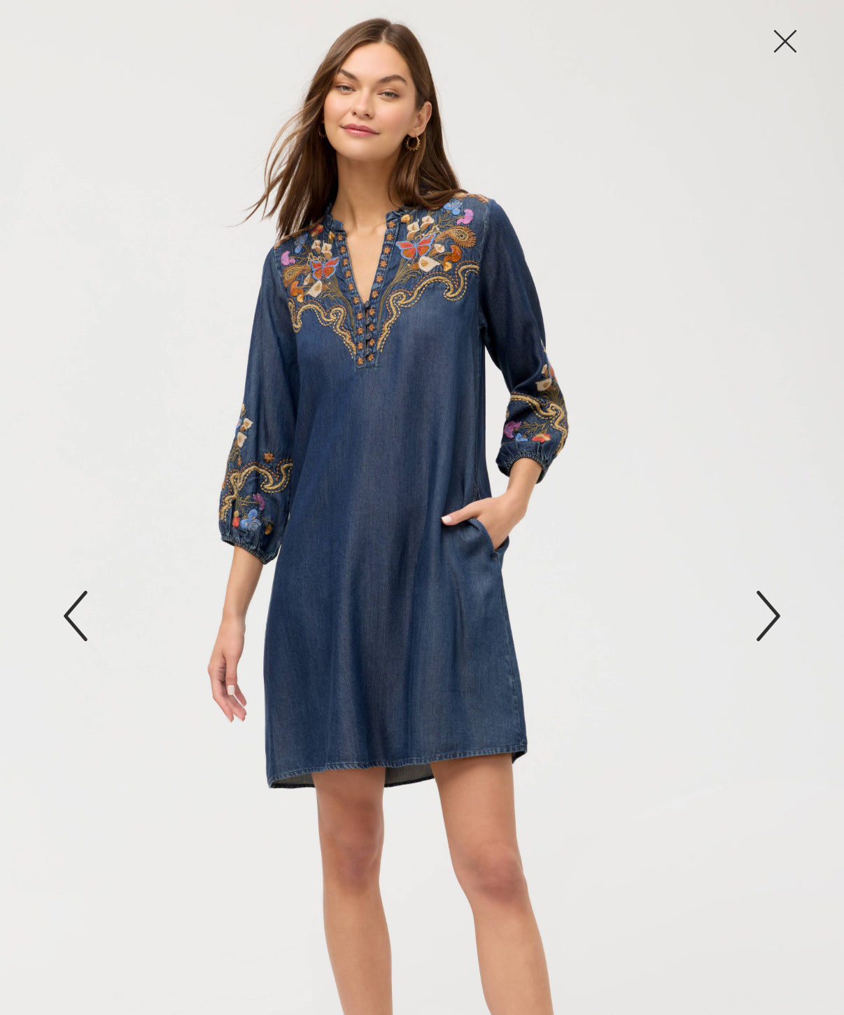 RUFFLE FIELD DRESS - DURAGO