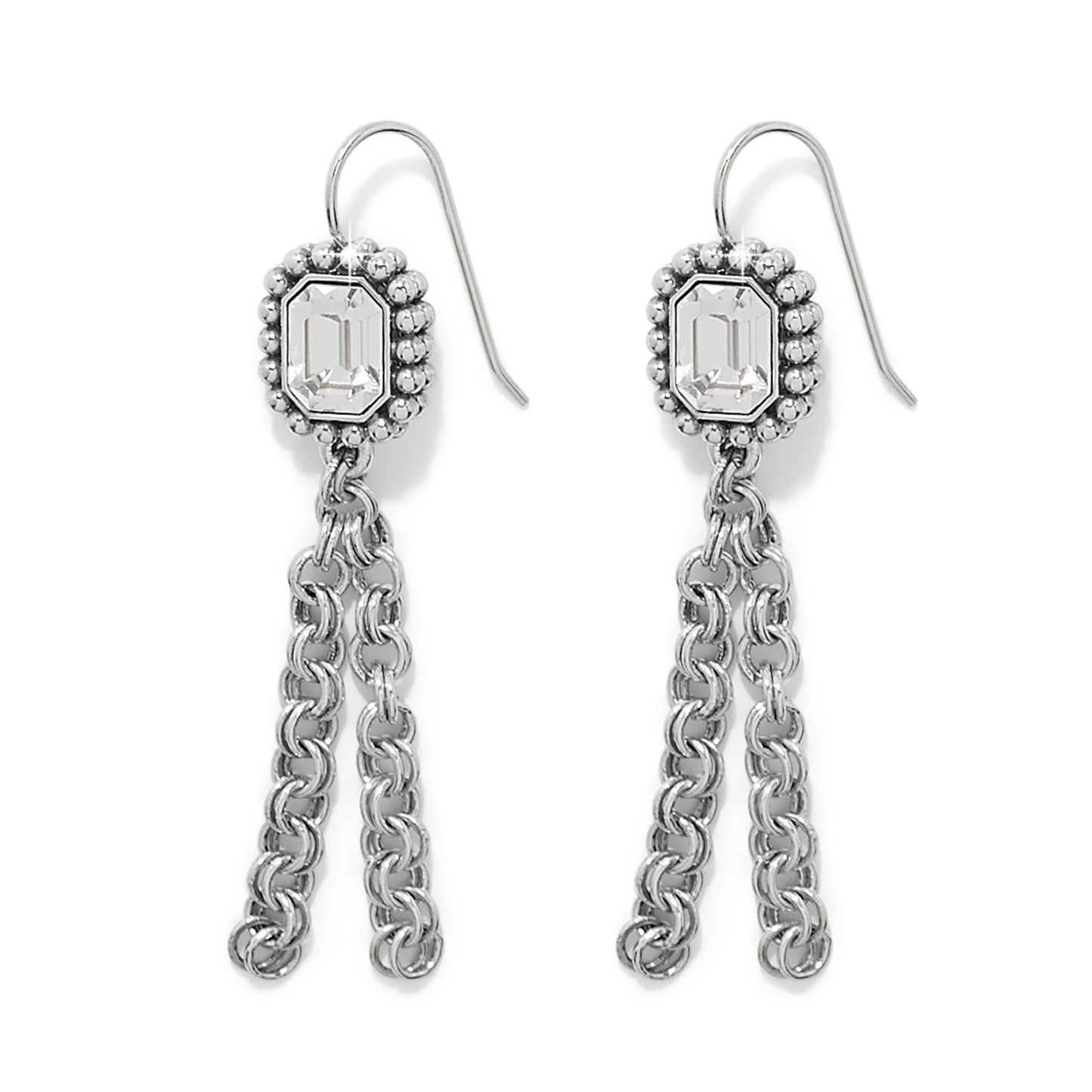 Twinkle Luxe Tassel French Wire earring