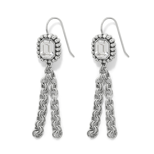 Twinkle Luxe Tassel French Wire earring