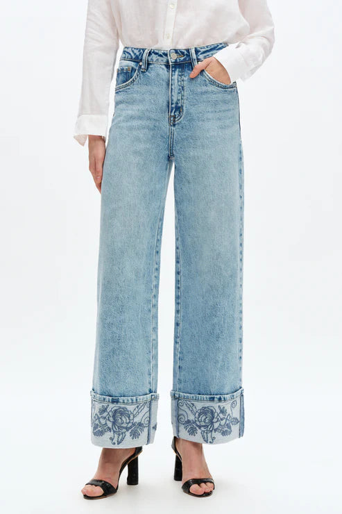 FLORA HIGH RISE WIDE LEG