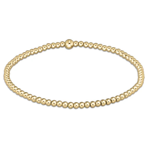 CLASSIC GOLD BEAD BRACELET