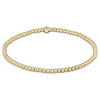 CLASSIC GOLD BEAD BRACELET