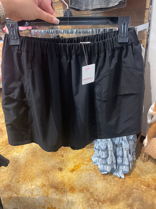 Black Skort