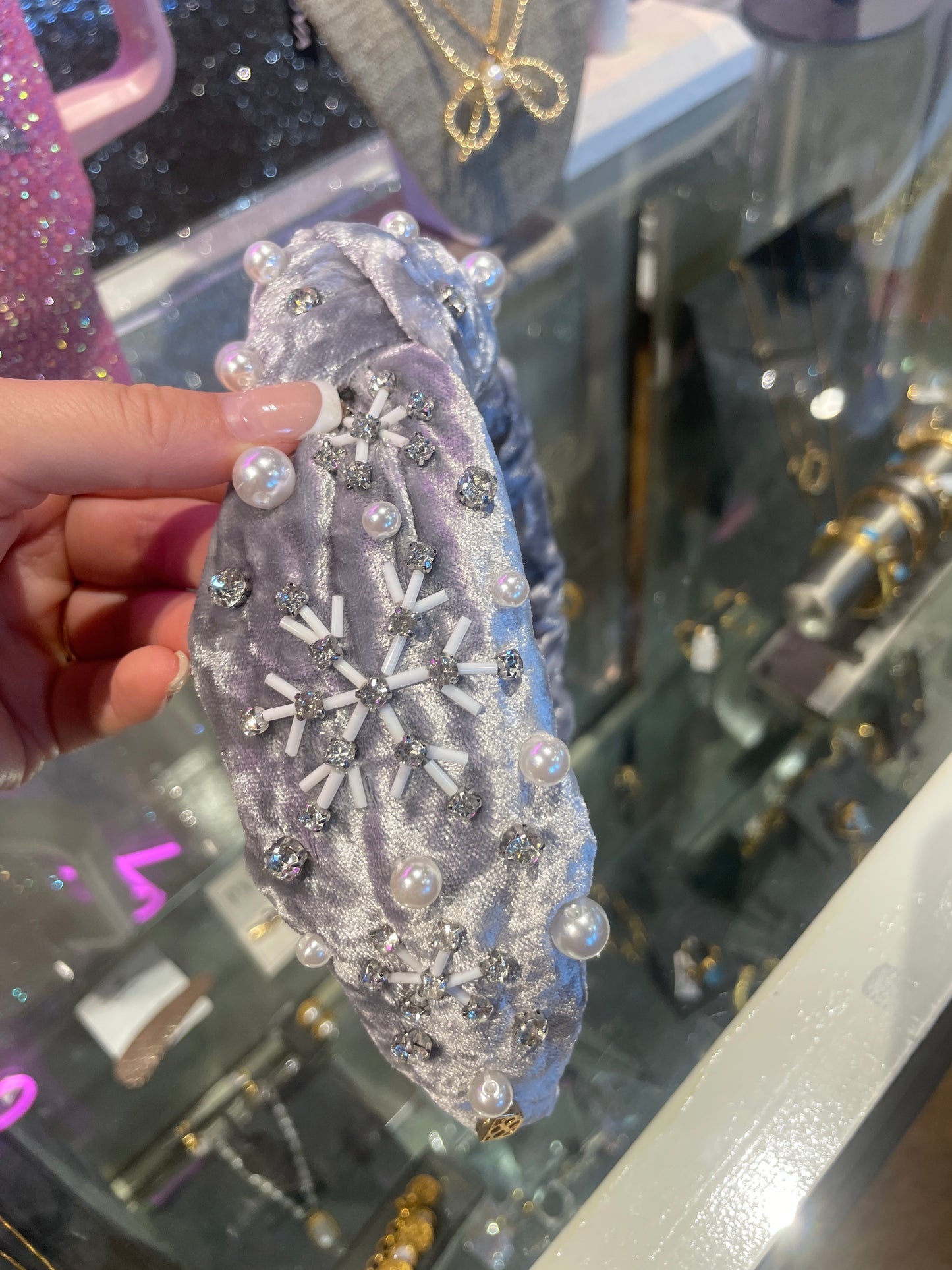 crush velvet headband