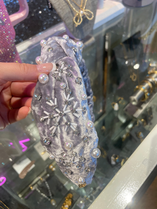 crush velvet headband